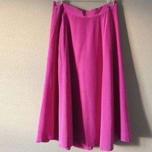 J. Crew Silk Midi Skirt 🌷